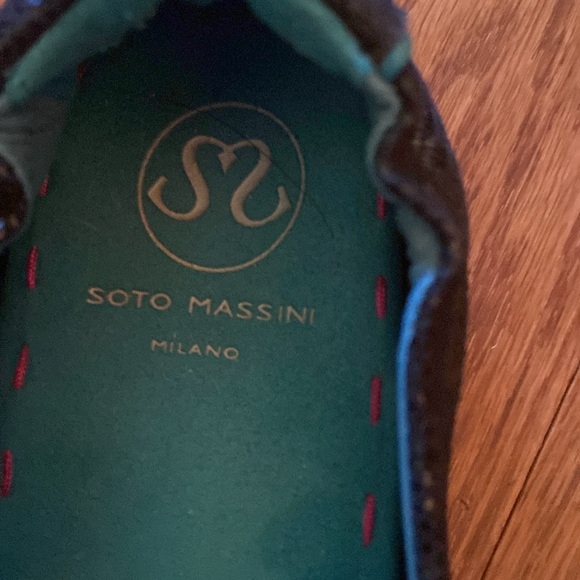 Soto Massini black ballet flats size 39 - Picture 4 of 4